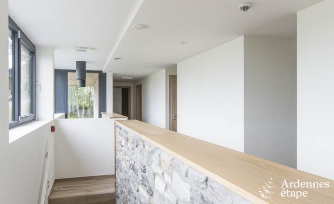 Ferienhaus f�r 15 Personen in Libramont mit Hallenbad, Sauna und privatem Garten am Wasser