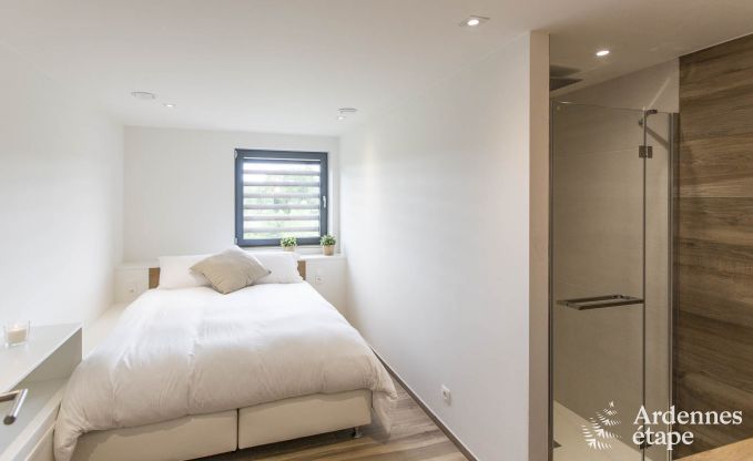 Ferienhaus f�r 15 Personen in Libramont mit Hallenbad, Sauna und privatem Garten am Wasser