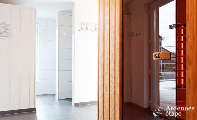 Ferienhaus Lierneux 14 Pers. Ardennen Schwimmbad Wellness