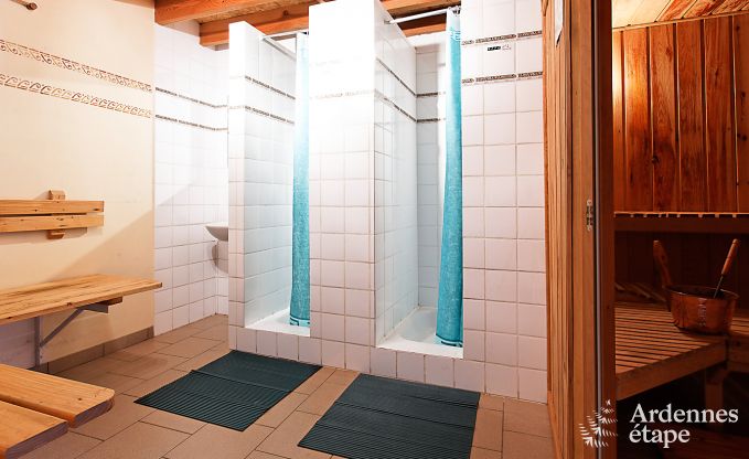 Ferienhaus Lierneux 14 Pers. Ardennen Schwimmbad Wellness