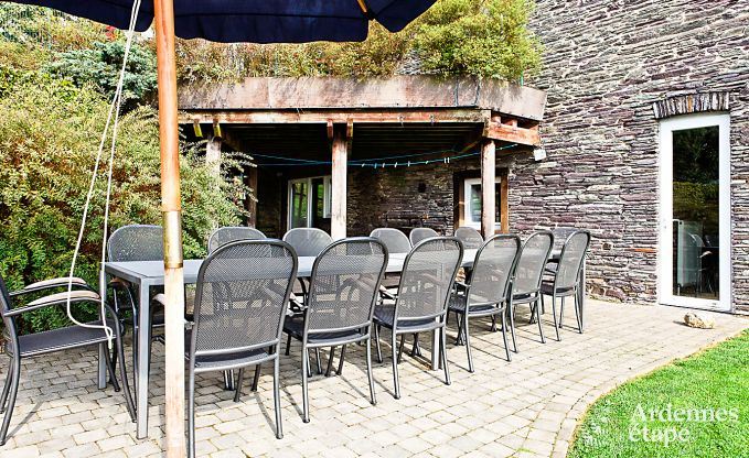 Ferienhaus Lierneux 14 Pers. Ardennen Schwimmbad Wellness