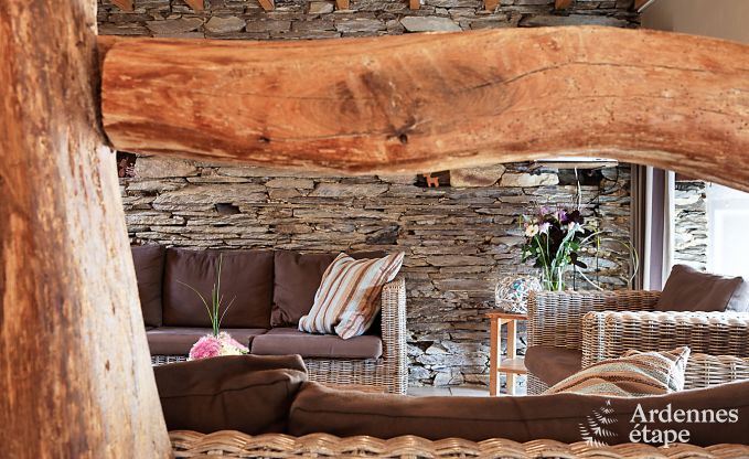 Ferienhaus Lierneux 14 Pers. Ardennen Schwimmbad Wellness