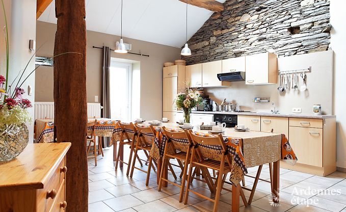 Ferienhaus Lierneux 14 Pers. Ardennen Schwimmbad Wellness