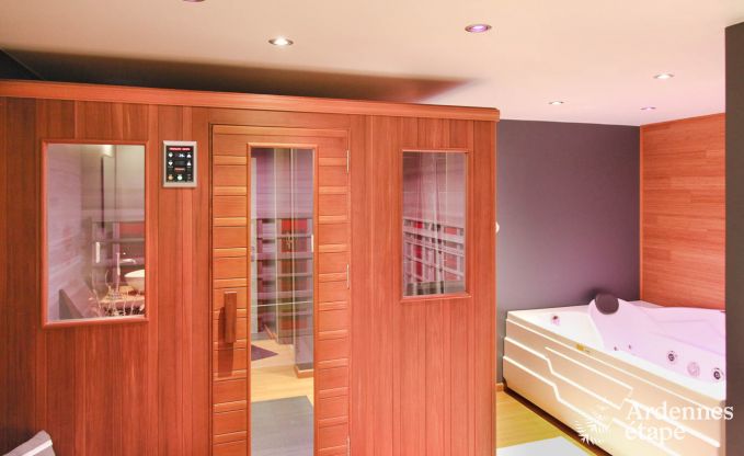 Luxusvilla Lierneux 9 Pers. Ardennen Wellness
