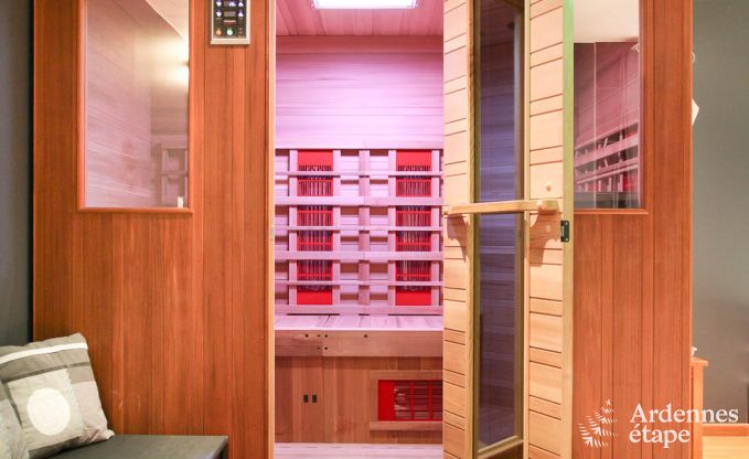 Luxusvilla Lierneux 9 Pers. Ardennen Wellness