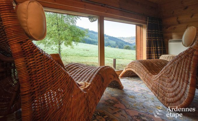 Chalet Lierneux 6/8 Pers. Ardennen Wellness