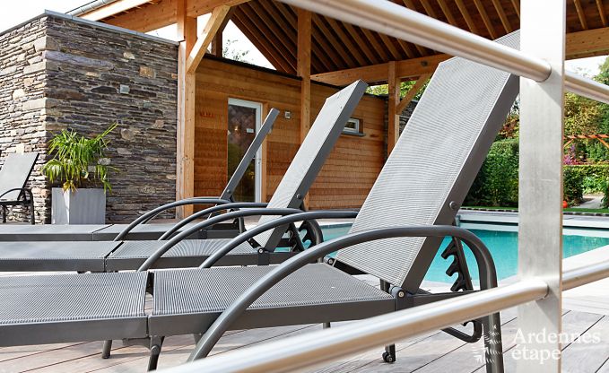 Ferienhaus Lierneux 14 Pers. Ardennen Schwimmbad Wellness