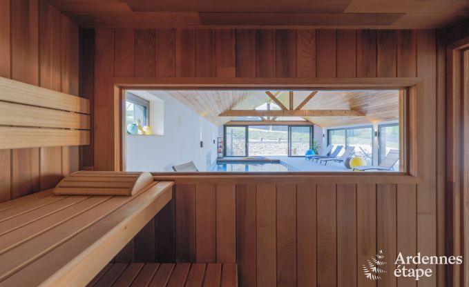 Ferienhaus Limbourg 18 Pers. Ardennen Schwimmbad Wellness Behinderten gerecht