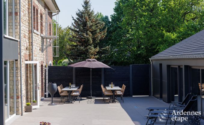 Ferienhaus Limbourg 18 Pers. Ardennen Schwimmbad Wellness Behinderten gerecht