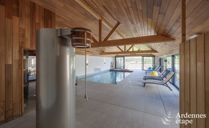 Ferienhaus Limbourg 18 Pers. Ardennen Schwimmbad Wellness Behinderten gerecht