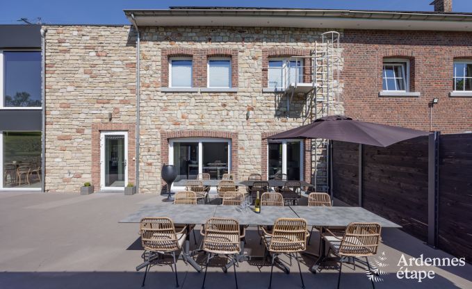 Ferienhaus Limbourg 18 Pers. Ardennen Schwimmbad Wellness Behinderten gerecht