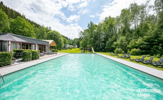 Chalet Malmedy 2/4 Pers. Ardennen Schwimmbad Wellness