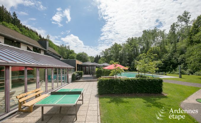 Chalet Malmedy 8/10 Pers. Ardennen Schwimmbad Wellness