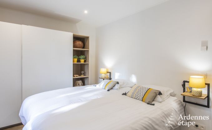 Ferienhaus in Malmedy, Ardennen, 3 Schlafzimmer, 3 Badezimmer, Babyausstattung, Terrasse, privater Garten, gesicherter Fahrradunterstand