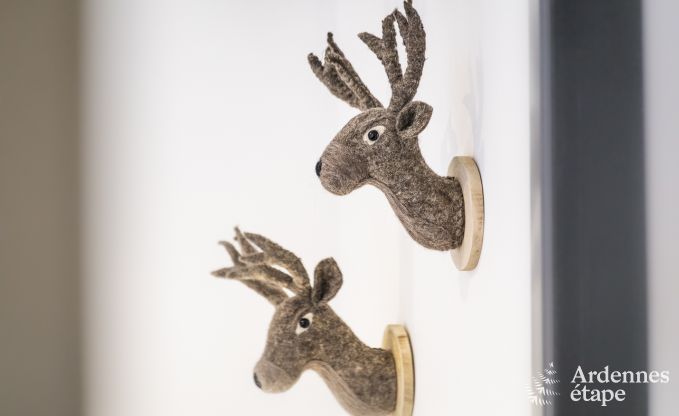 Ferienhaus in Malmedy, Ardennen, 3 Schlafzimmer, 3 Badezimmer, Babyausstattung, Terrasse, privater Garten, gesicherter Fahrradunterstand