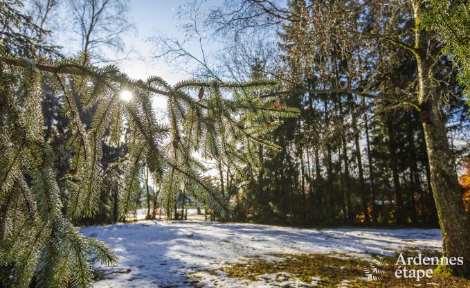 Ferienhaus in Malmedy, Ardennen, 3 Schlafzimmer, 3 Badezimmer, Babyausstattung, Terrasse, privater Garten, gesicherter Fahrradunterstand