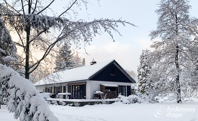 Ferienhaus in Malmedy, Ardennen, 3 Schlafzimmer, 3 Badezimmer, Babyausstattung, Terrasse, privater Garten, gesicherter Fahrradunterstand