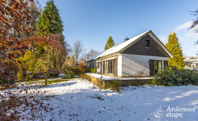 Ferienhaus in Malmedy, Ardennen, 3 Schlafzimmer, 3 Badezimmer, Babyausstattung, Terrasse, privater Garten, gesicherter Fahrradunterstand