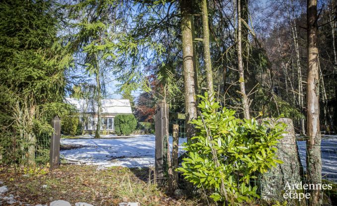 Ferienhaus in Malmedy, Ardennen, 3 Schlafzimmer, 3 Badezimmer, Babyausstattung, Terrasse, privater Garten, gesicherter Fahrradunterstand