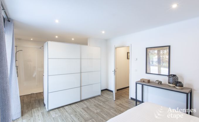 Ferienhaus in Malmedy, Ardennen, 3 Schlafzimmer, 3 Badezimmer, Babyausstattung, Terrasse, privater Garten, gesicherter Fahrradunterstand