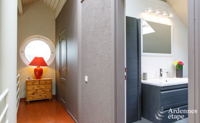 Gerumiges Ferienhaus fr 8 Personen in Malmedy mit 4 Schlafzimmern, Sauna, Kamin und Privatgarten