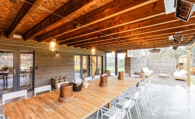 Ferienhaus Malmedy 20 Pers. Ardennen Wellness