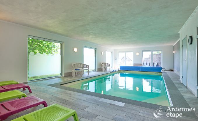 Ferienhaus Malmedy 13 Pers. Ardennen Schwimmbad Wellness