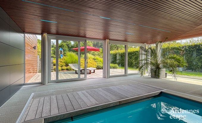 Luxuri�se Villa mit umfangreicher Ausstattung f�r 8 Personen in Malmedy in den Ardennen