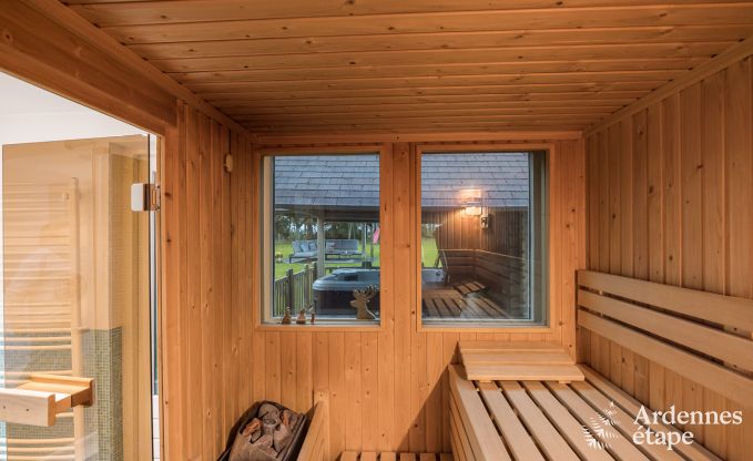 Chalet Malmedy 9 Pers. Ardennen Wellness