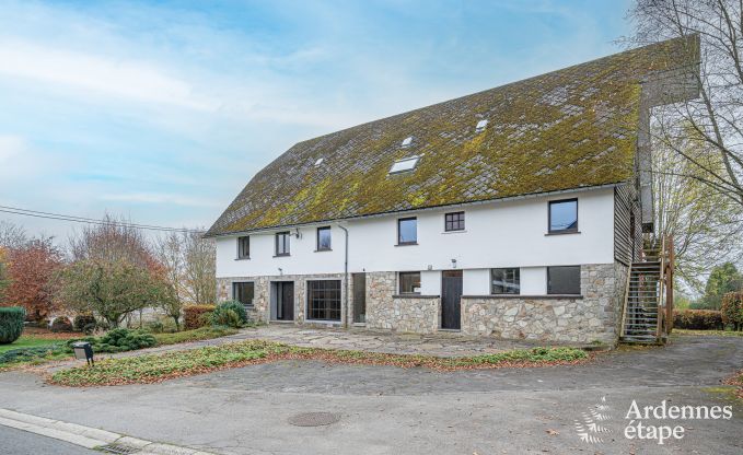 Familienfreundliches Ferienhaus in Malmedy f�r 14 Personen mit Ofen, Billard und gro�em Privatgarten