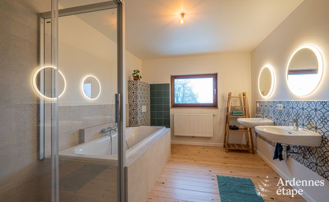 Familienfreundliches Ferienhaus in Malmedy f�r 14 Personen mit Ofen, Billard und gro�em Privatgarten