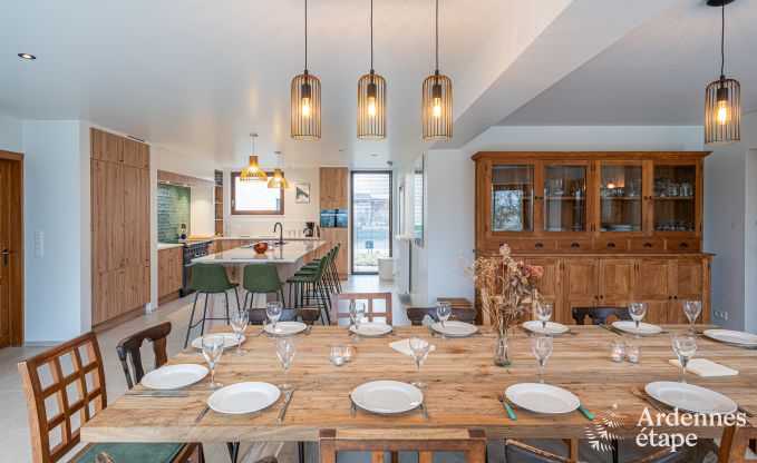 Familienfreundliches Ferienhaus in Malmedy f�r 14 Personen mit Ofen, Billard und gro�em Privatgarten