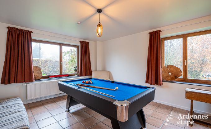 Familienfreundliches Ferienhaus in Malmedy f�r 14 Personen mit Ofen, Billard und gro�em Privatgarten