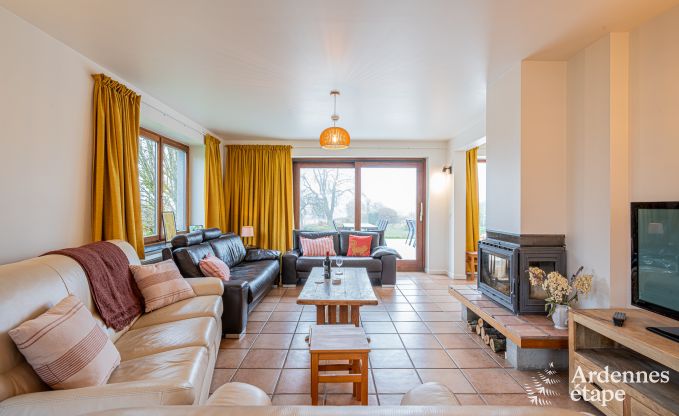 Familienfreundliches Ferienhaus in Malmedy f�r 14 Personen mit Ofen, Billard und gro�em Privatgarten
