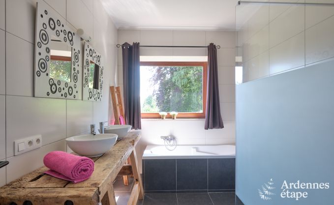Ferienhaus Malmedy 9 Pers. Ardennen Schwimmbad Wellness