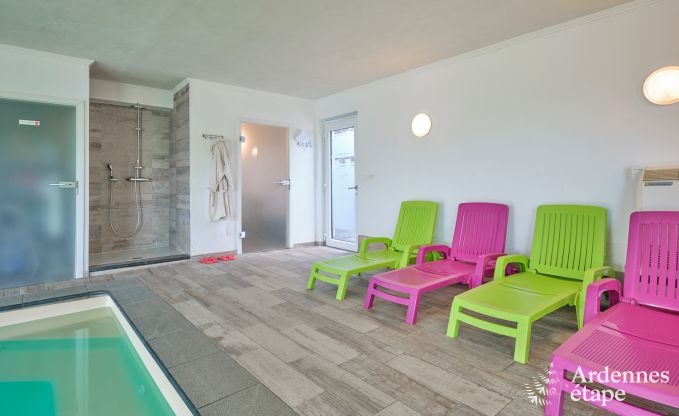 Ferienhaus Malmedy 9 Pers. Ardennen Schwimmbad Wellness