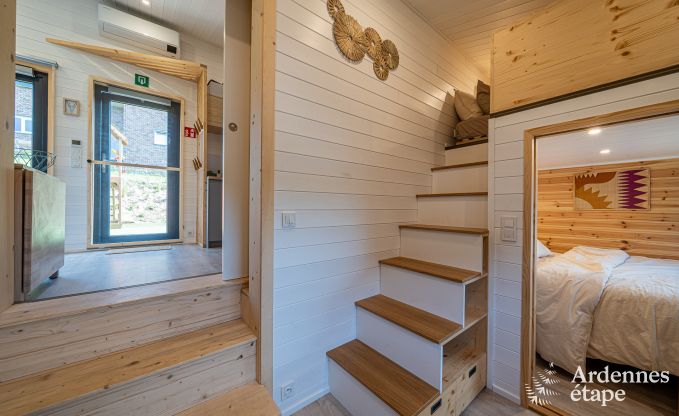 Tiny House f�r 6 Personen (max. 4 Erwachsene) mit 3 Schlafzimmern, Whirlpool, Spielplatz und Grill in der N�he von Malmedy