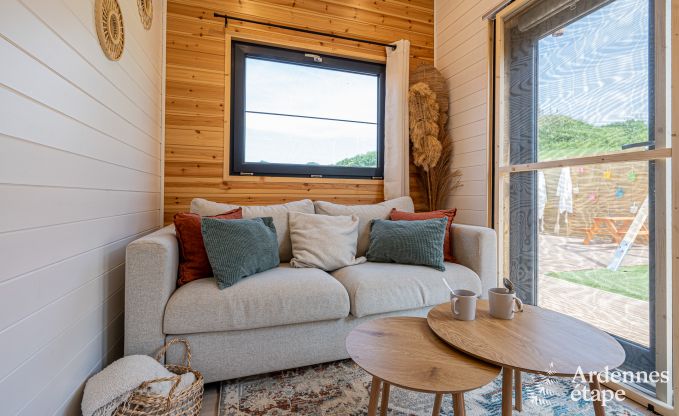 Tiny House f�r 6 Personen (max. 4 Erwachsene) mit 3 Schlafzimmern, Whirlpool, Spielplatz und Grill in der N�he von Malmedy