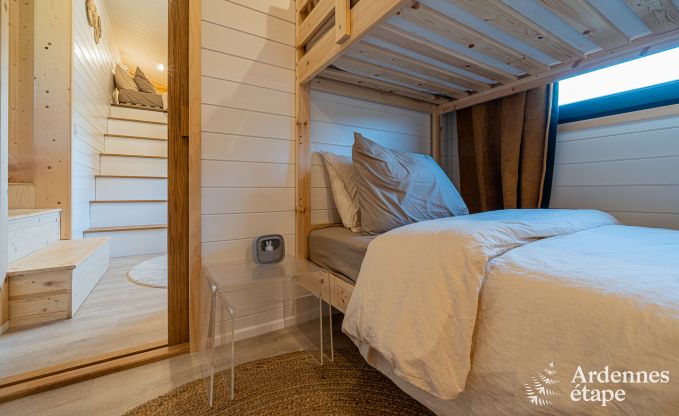 Tiny House f�r 6 Personen (max. 4 Erwachsene) mit 3 Schlafzimmern, Whirlpool, Spielplatz und Grill in der N�he von Malmedy