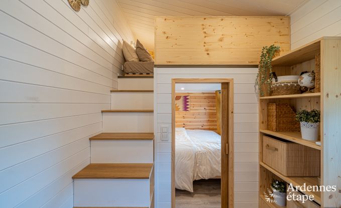 Tiny House f�r 6 Personen (max. 4 Erwachsene) mit 3 Schlafzimmern, Whirlpool, Spielplatz und Grill in der N�he von Malmedy
