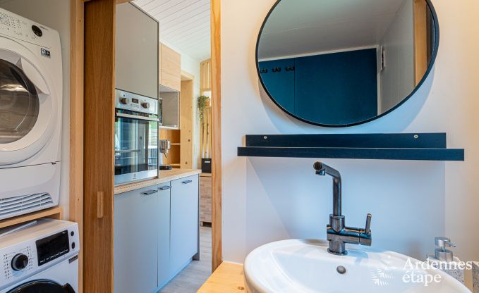 Tiny House f�r 6 Personen (max. 4 Erwachsene) mit 3 Schlafzimmern, Whirlpool, Spielplatz und Grill in der N�he von Malmedy