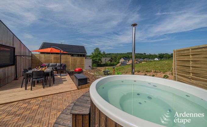 Tiny House f�r 6 Personen (max. 4 Erwachsene) mit 3 Schlafzimmern, Whirlpool, Spielplatz und Grill in der N�he von Malmedy