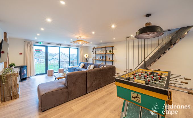 Ger�umiges Ferienhaus in Manhay f�r 15 Personen mit modernen Einrichtungen in den Ardennen
