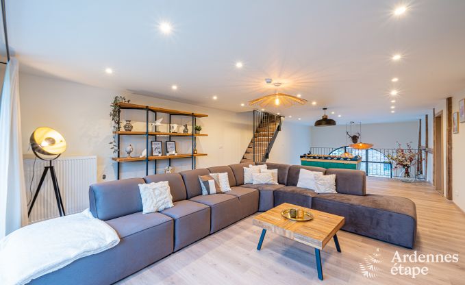 Ger�umiges Ferienhaus in Manhay f�r 15 Personen mit modernen Einrichtungen in den Ardennen
