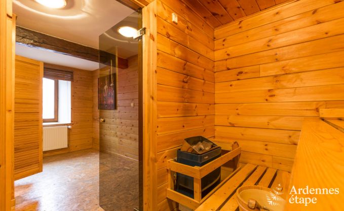 Ferienhaus Manhay 33 Pers. Ardennen Wellness