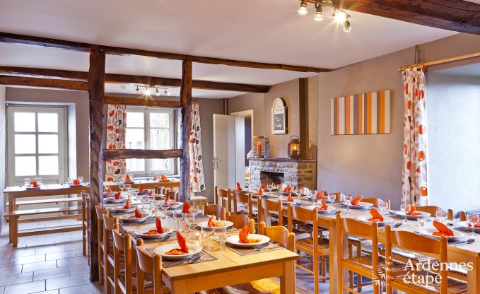 Ferienhaus Manhay 33 Pers. Ardennen Wellness