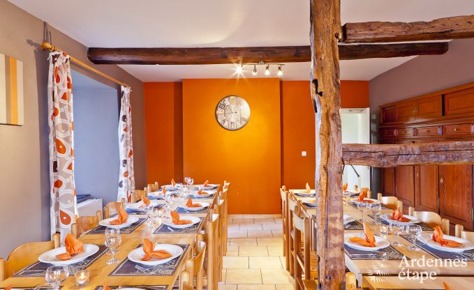 Ferienhaus Manhay 33 Pers. Ardennen Wellness