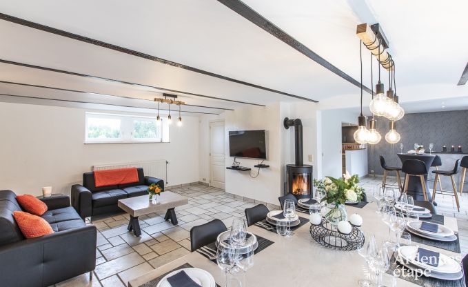 Ferienhaus Manhay 9 Pers. Ardennen Wellness