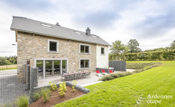 Ferienhaus Manhay 9 Pers. Ardennen Wellness