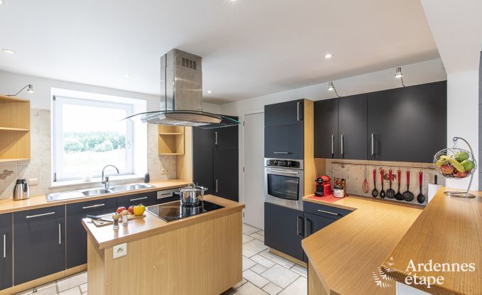 Ferienhaus Manhay 9 Pers. Ardennen Wellness